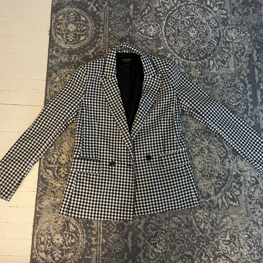 Plaid Blazer